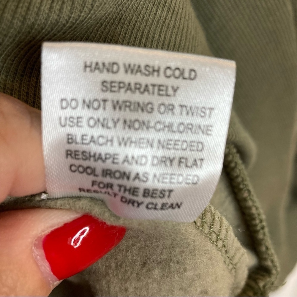 Hippie Rose Camo Mock Neck Sweatshirt - Picture 9 of 9